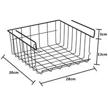 Load image into Gallery viewer, Faroot Easy Install Home Storage Basket Kitchen Multifunctional Storage Rack Under Cabinet Storage Shelf Wire Drain Rack