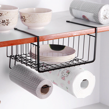 Load image into Gallery viewer, Faroot Easy Install Home Storage Basket Kitchen Multifunctional Storage Rack Under Cabinet Storage Shelf Wire Drain Rack

